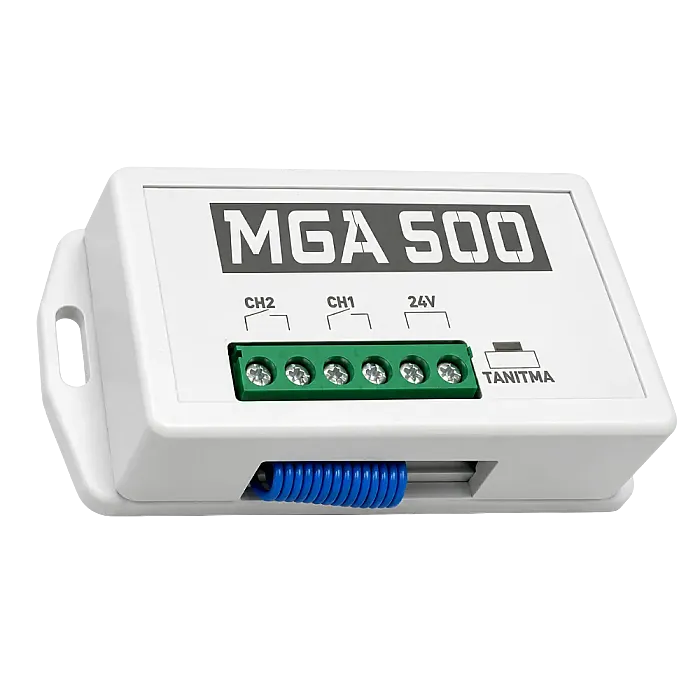 MGA 500 Evrensel Kumanda Alıcısı 12-56V AC/DC 500 Hafızalı 433 Mhz (Genel Alıcı) - 2